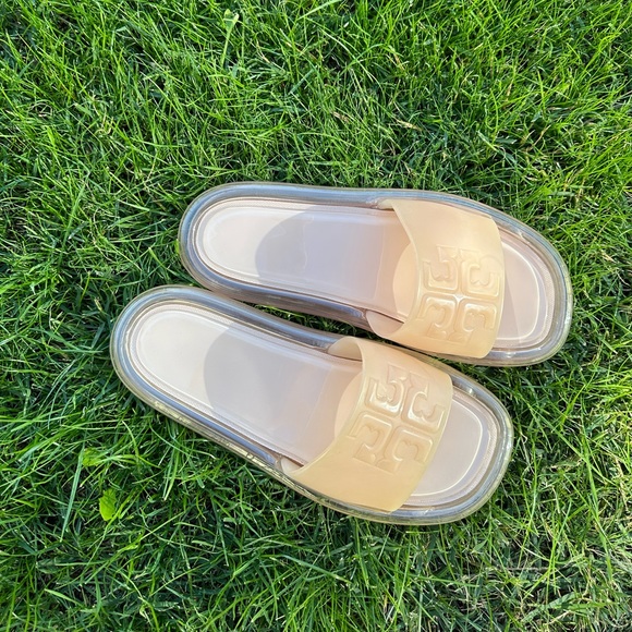 TORY BURCH Bubble Jelly Sandals, Size 7 - Picture 6 of 6